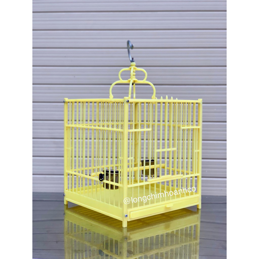 Lồng Khuyên Vuông Nhựa
