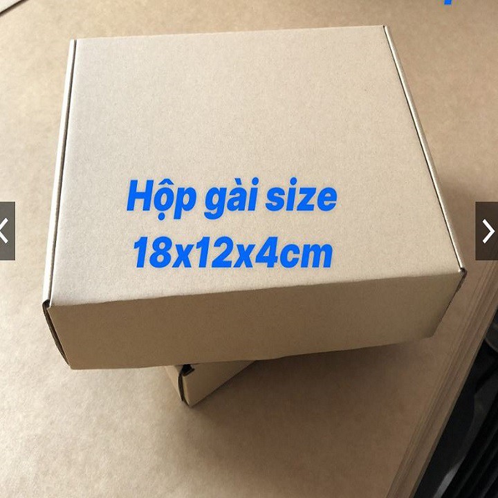 combo 20 hộp carton nắp gài 18x12x4cm