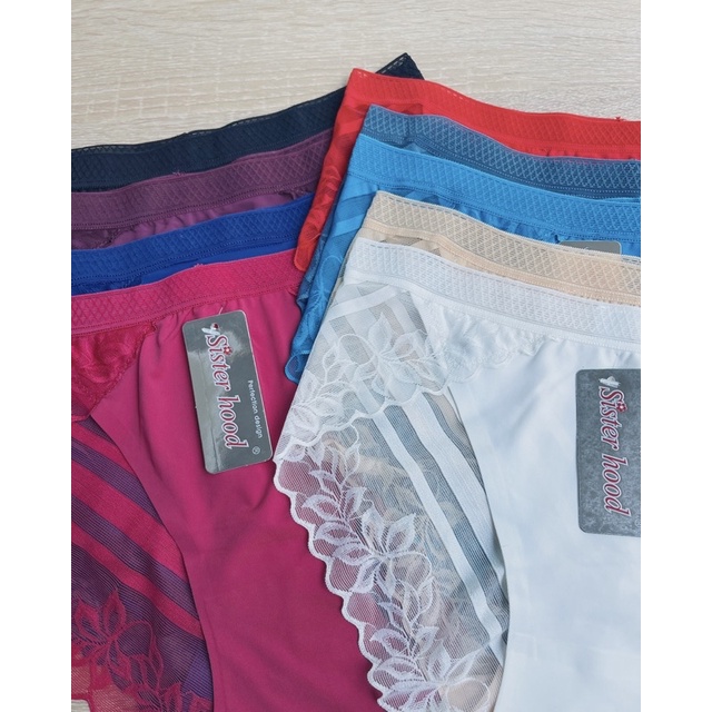 Quần lót Su pha Ren Thái Siêu Mềm mịn _ Quần chip Nữ ren Thêu cực sang 206