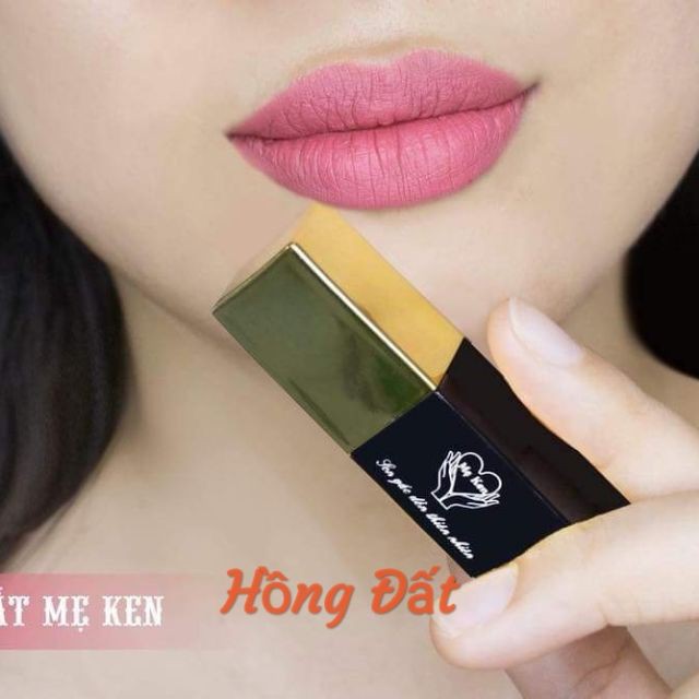 COMBO SON KEM GẤC DỀN MẸ KEN 01 SON 01 DƯỠNG- MÀU HỒNG CÀROT, HỒNG NUDE, HỒNG ĐẤT -CHẤT SON LỲ BỀN MÀU TƯƠI MƯỚT MÔI