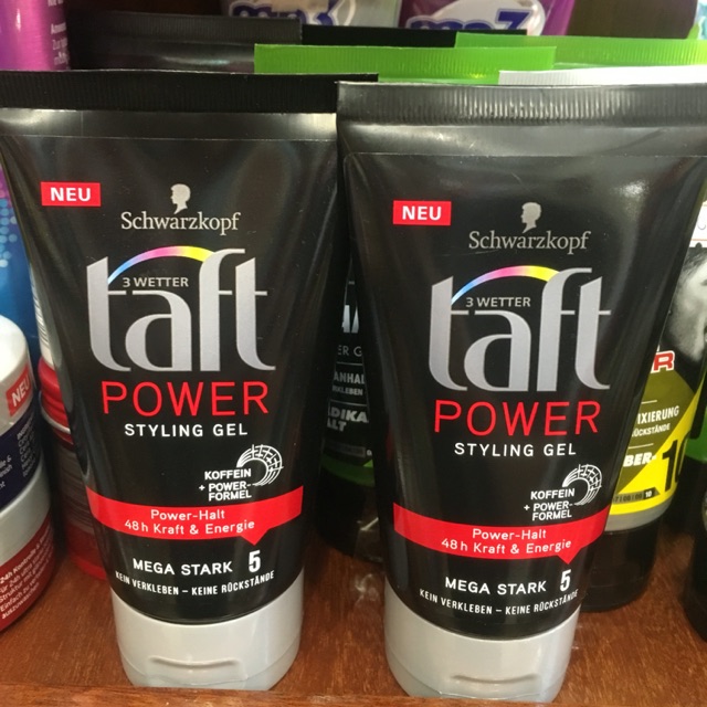 Gel Vuốt Tóc Taft Power Styling, 150 ml