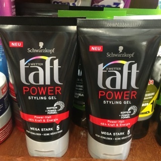 Gel vuốt tóc taft power styling, 150 ml