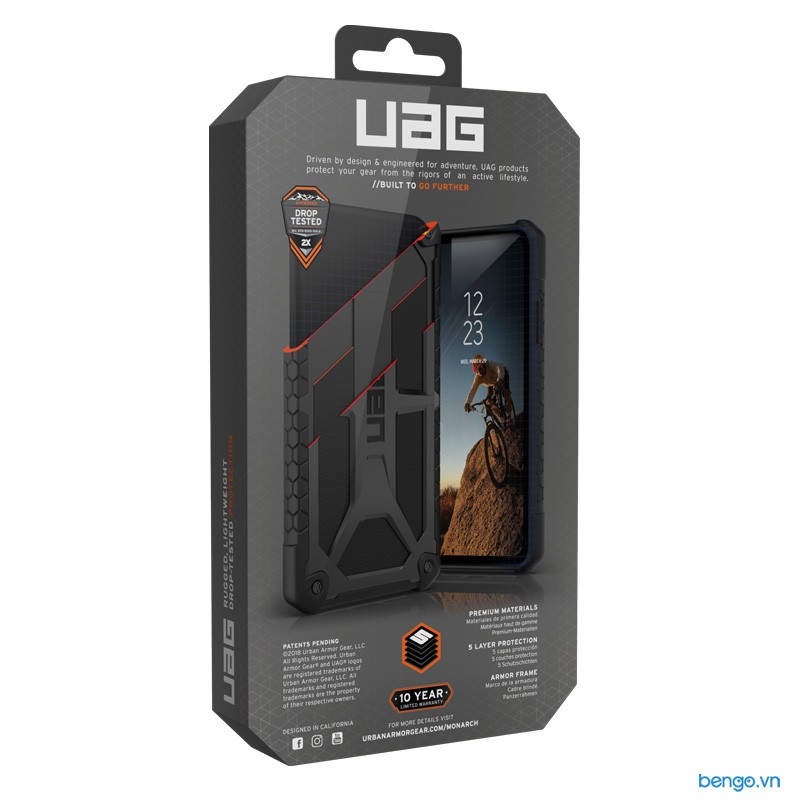 Ốp lưng Samsung Galaxy S10 Plus UAG Monarch Series