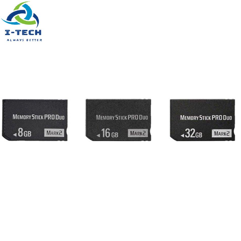 ⚡Promotion⚡4GB 8GB 16GB 32GB Memory Stick MS Pro Duo Memory Card For Sony PSP 1000 2000 3000 Black
