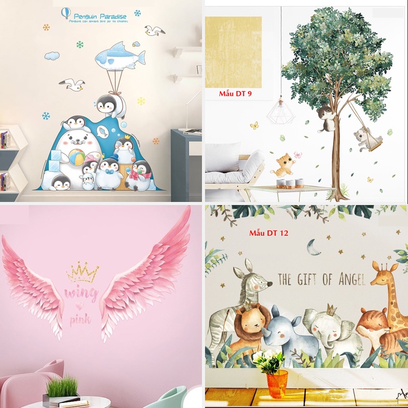 Decal Dán Tường Hàn Quốc siêu đẹp