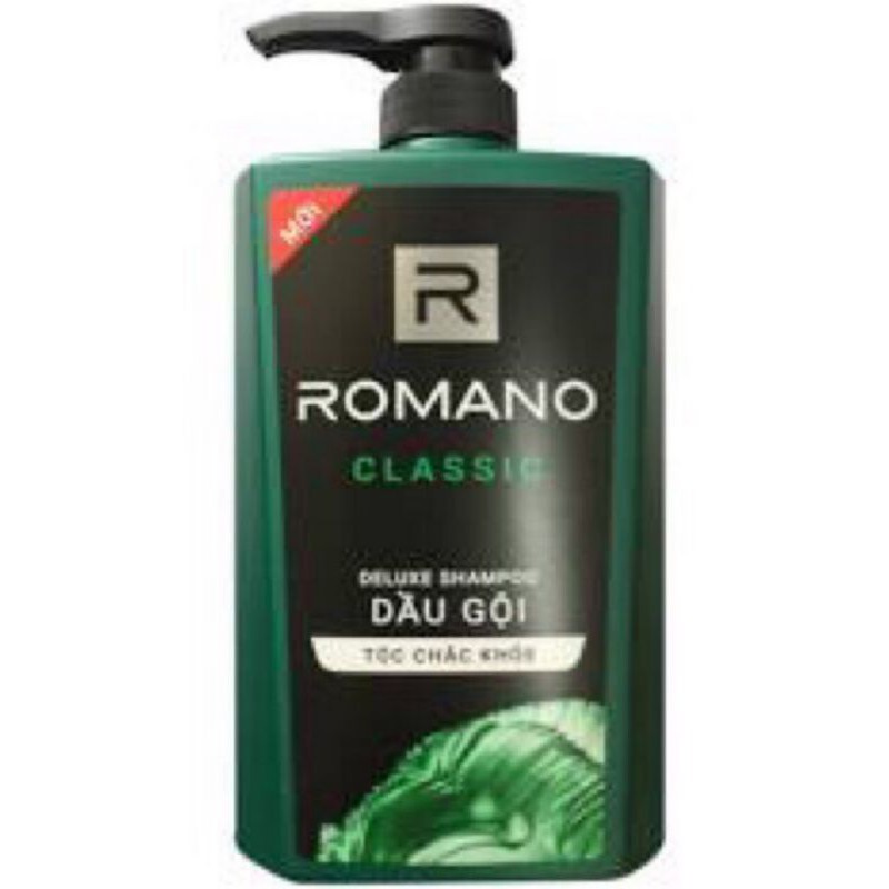 Dầu Gội Romano Xanh 650Gr, 900Gr