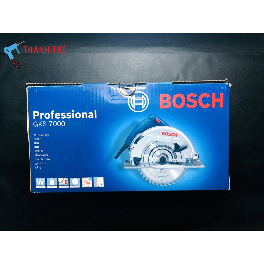 [GKS 7000] Máy cưa đĩa Bosch  (1.100W) (BH 6 THÁNG) [CHÍNH HÃNG]