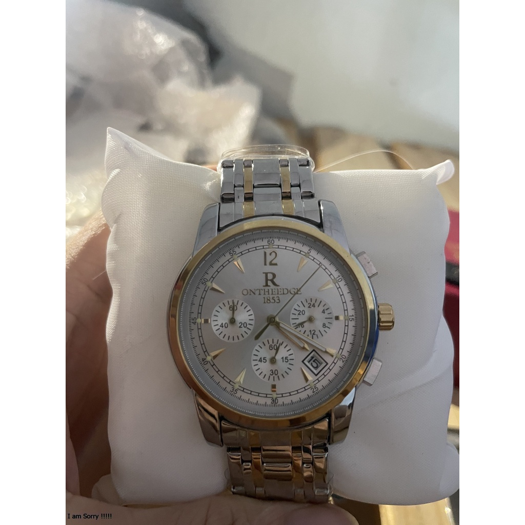 ĐỒNG HỒ NAM CHÍNH HÃNG R-ONTHEEDGE DÂY KIM LOẠI CAO CẤP CHỐNG GỈ CHẠY FULL 6 KIM + LỊCH NGÀY ĐẸP GIÁ RẺ | BigBuy360 - bigbuy360.vn