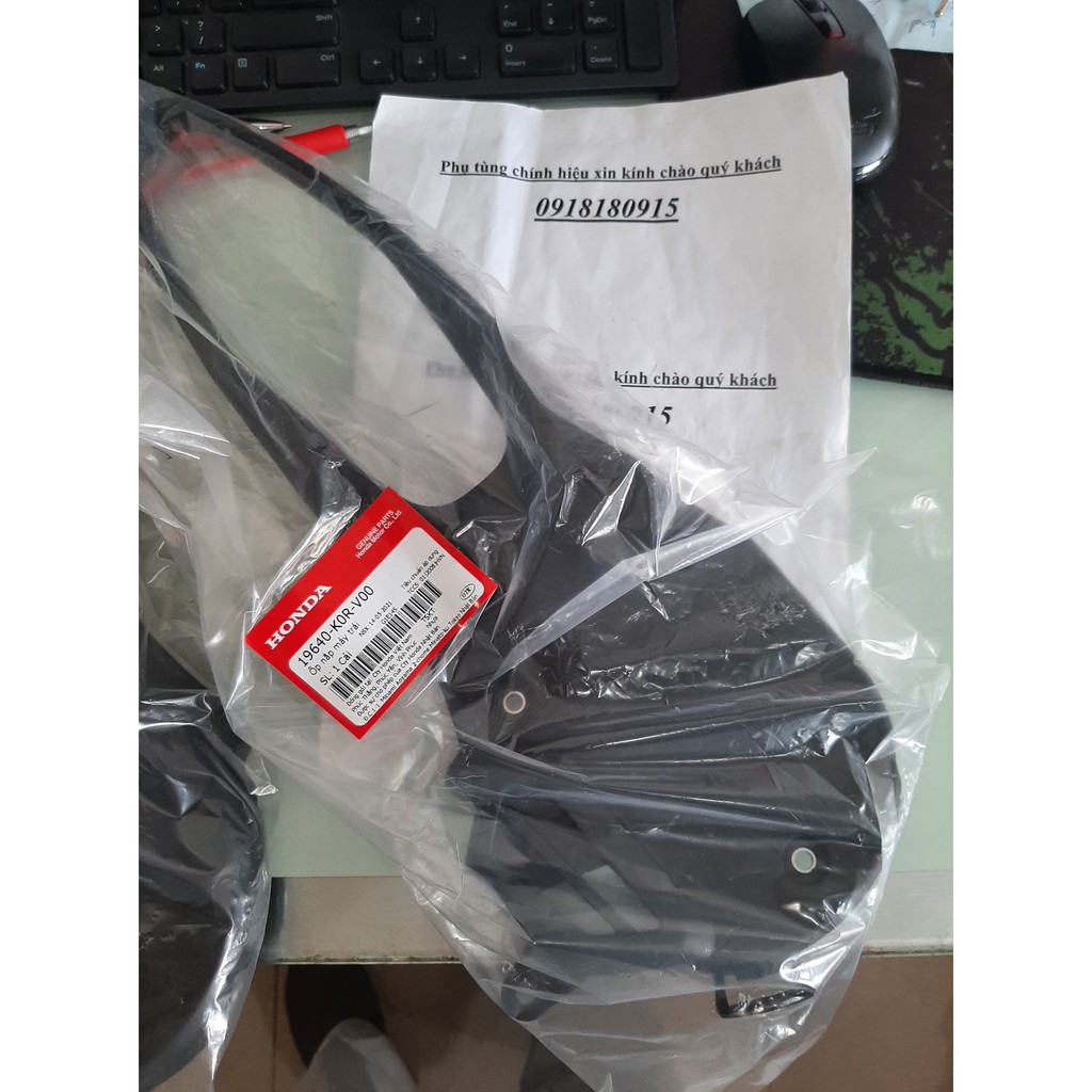 Ốp nắp máy trái sh 2020-2021 honda
