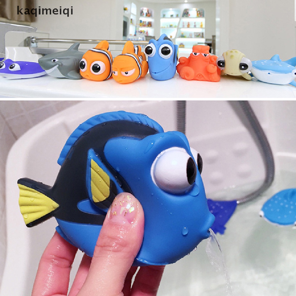 Nemo Dory Float Spray Water Squeeze Toys Baby Bath Toys Bathroom Play Toy GJL