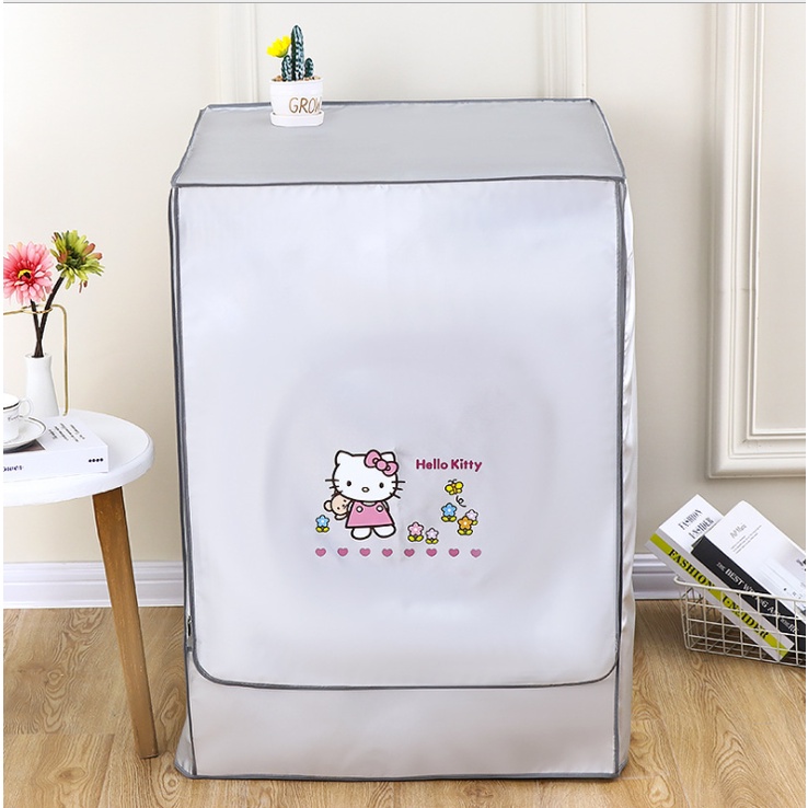 Vải bọc máy giặt XIAODUOJIAJU bằng oxford chống thấm nước nhiều hoạ tiết tuỳ chọn