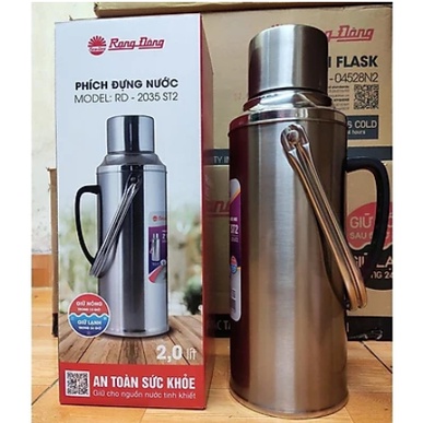 Bình thuỷ 2L Inox Rạng Đông RD2035 ST2
