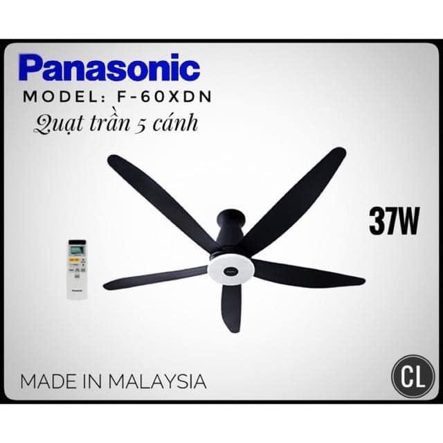 QUẠT TRẦN PANASONIC F-60XDN (5 CÁNH ĐIỀU KHIỂN )