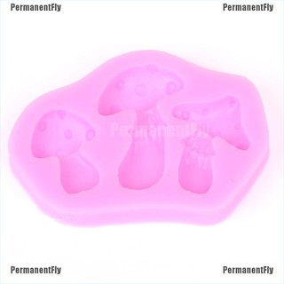 Khuôn Silicone Làm Bánh Hình Cây Nấm 3d