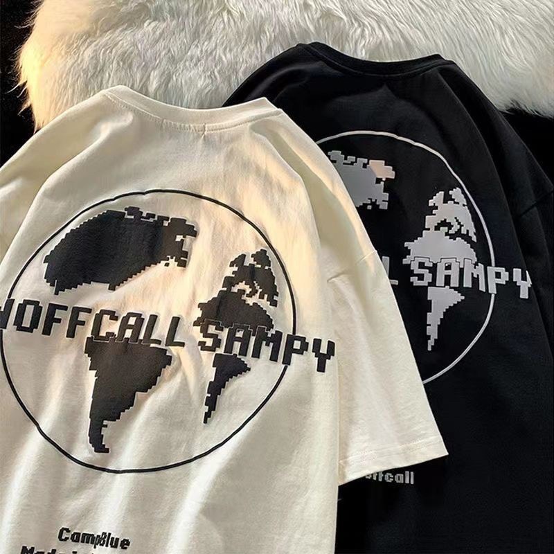 Áo thun unisex nam nữ cotton , áo thun form rộng tay lỡ, áo thun vòng tròn