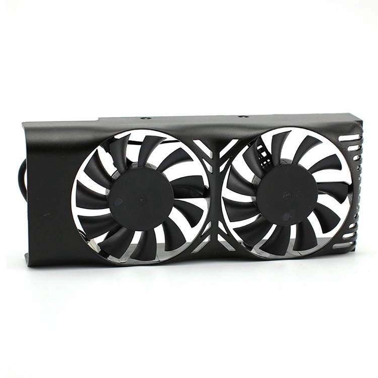 Dual Fan Cooling Fan Cooler For MSI GeForce GTX 1050 2GT LP Graphics Card 0.20A