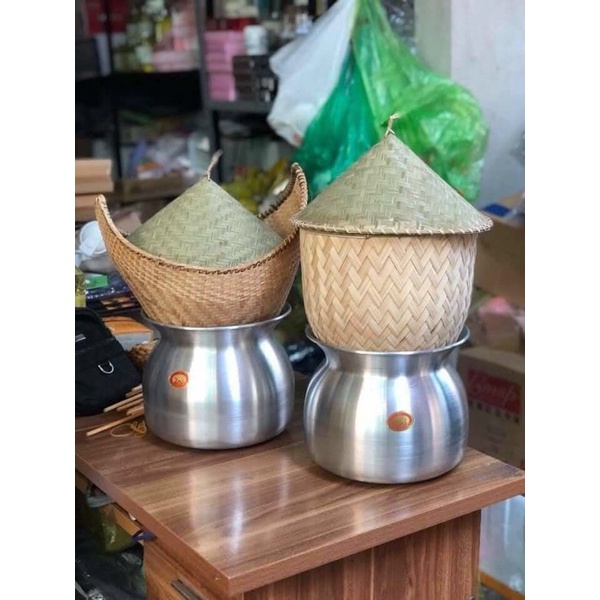 Bộ Chõ Lào Hấp Xôi Có Nắp - LOẠI 1
