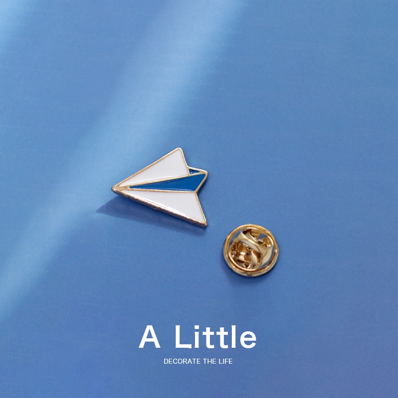 Ghim Cài Áo Hình Máy Bay Dễ Thương Cho Nam Nữ