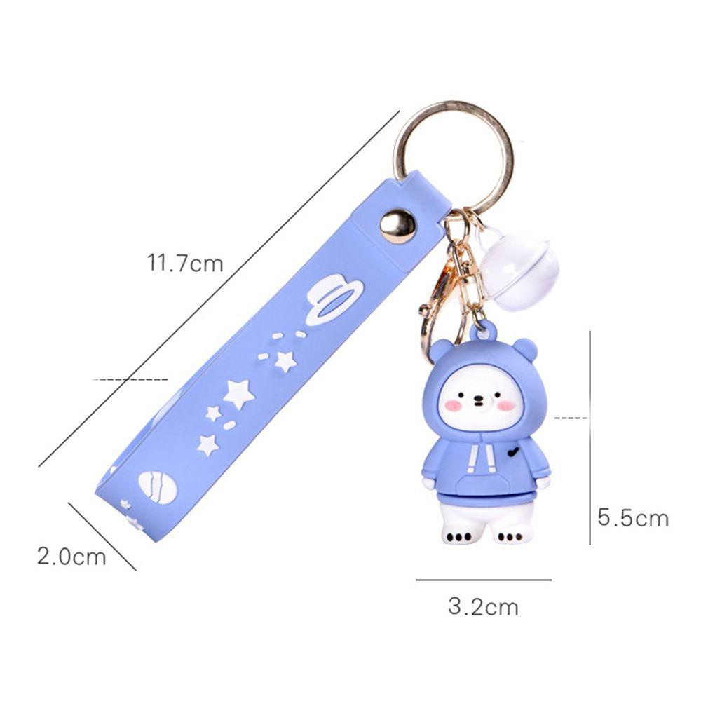 LANFY Móc Khóa Hình Gấu Bông Dễ Thương Dành Cho Bé