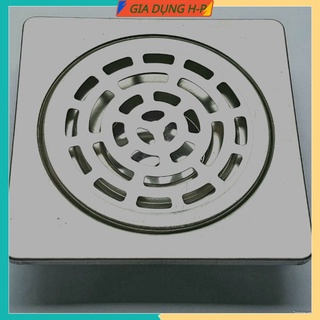 Phễu thoát sàn dày 1,5 ly, chống hôi, thoát nước nhanh, lược rác INOX 430.