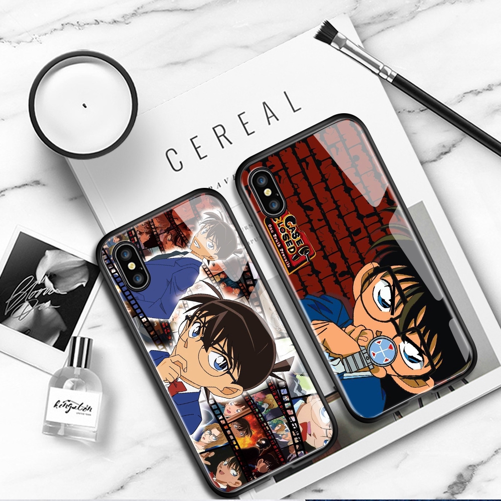 Samsung Galaxy A13 A23 A33 A53 A73 A22 4G 5G Cho Ốp lưng điện thoại In Hình Hard Casing Detective Conan
