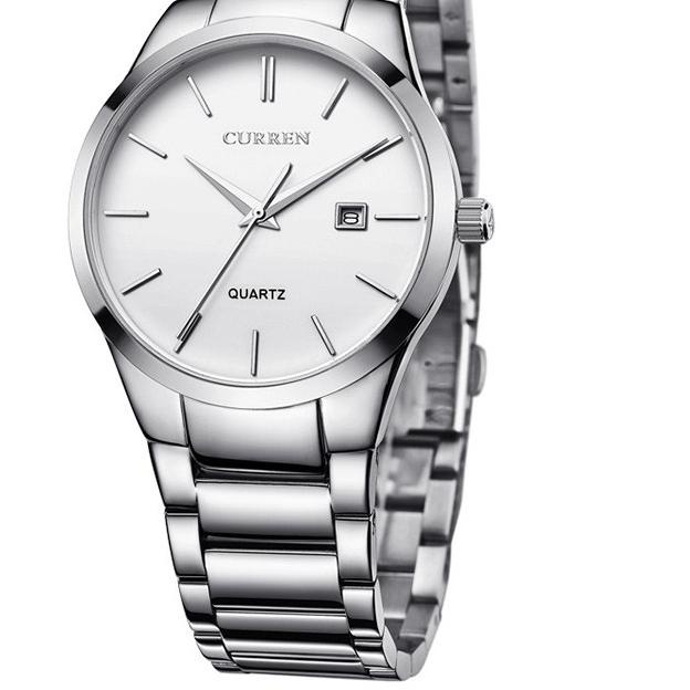 !Đồng Hồ Analog Máy Quartz Curren 8106 Chất Liệu Thép Không Gỉ|Ra1