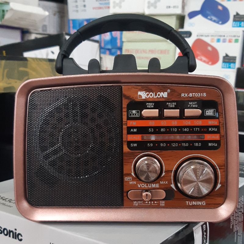 [Mã ELHACE giảm 4% đơn 300K] Radio GOLON RX-BT031 Có Bluetooth