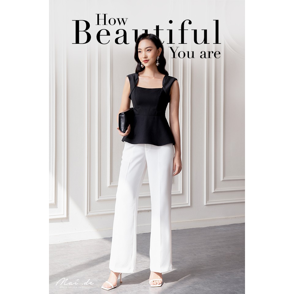 MAI.DE - Quần ống suông cạp cao NEILPA | BigBuy360 - bigbuy360.vn