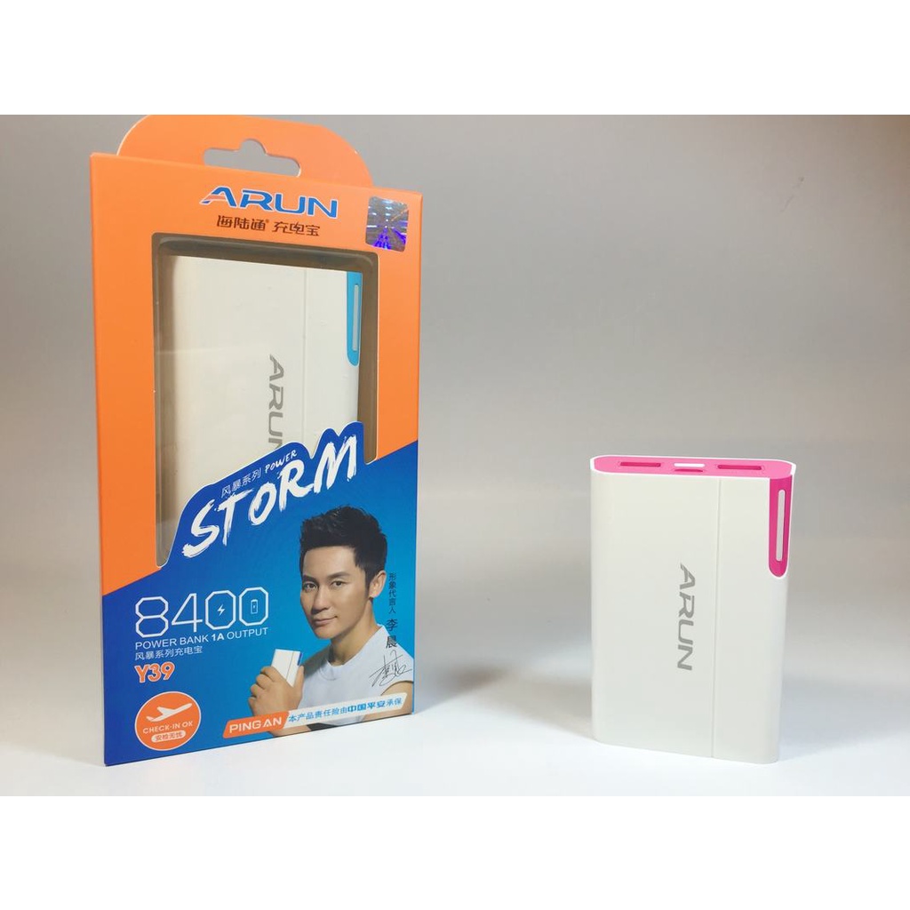 Pin sạc dự phòng - ARUN 8400 mAh