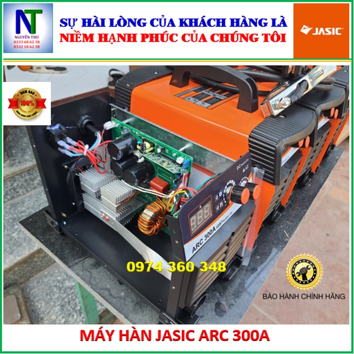 Máy hàn Jasic Arc 300A. Bảo hành 12 tháng.