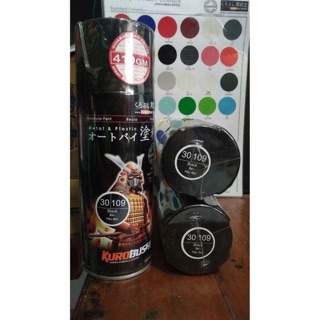 Sơn samurai màu đen bóng 109