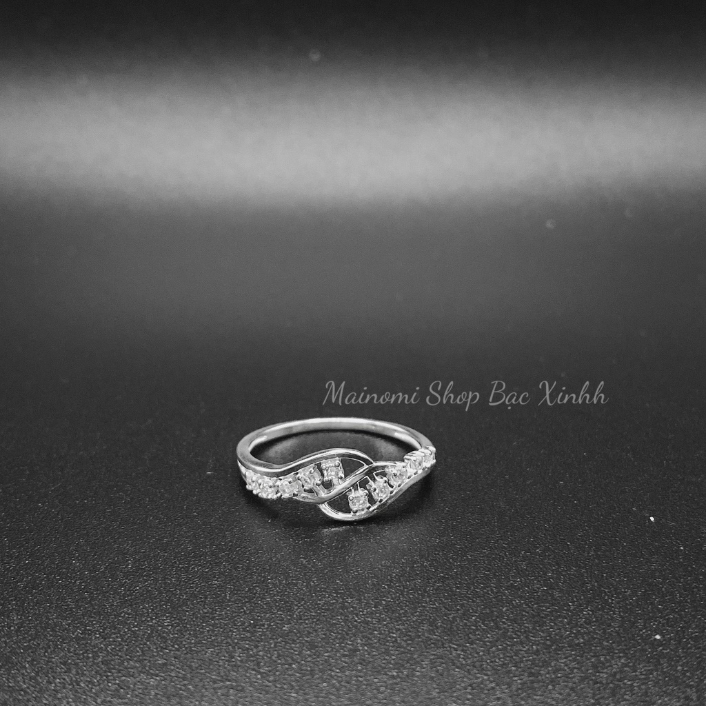 Nhẫn nữ mã genn độc đáo MAINOMI thiết kế bắt mắt nhẹ nhàng tinh tế