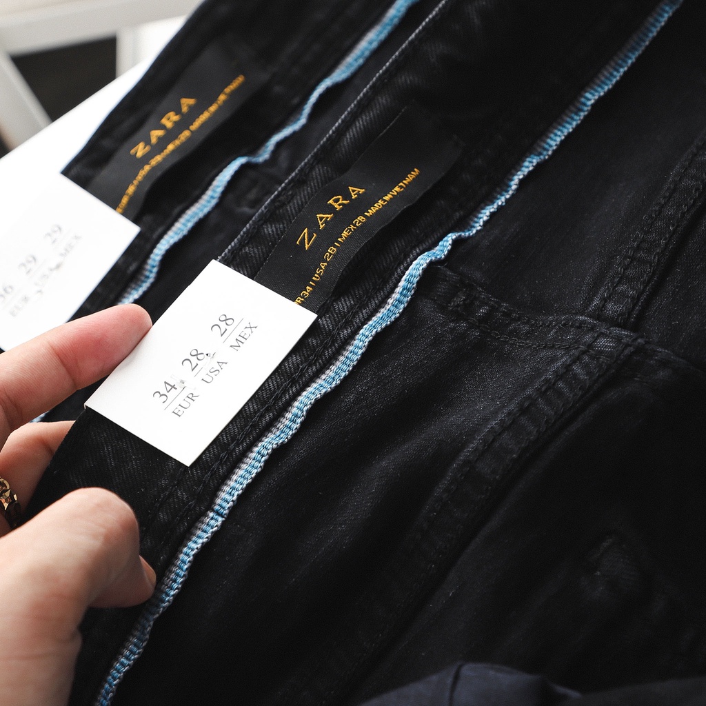 Quần Jean nam ZR xám đen(Form Slimfit,chất vải co dãn,ống quần 15-18cm,hàng VNXK) 2108 | BigBuy360 - bigbuy360.vn