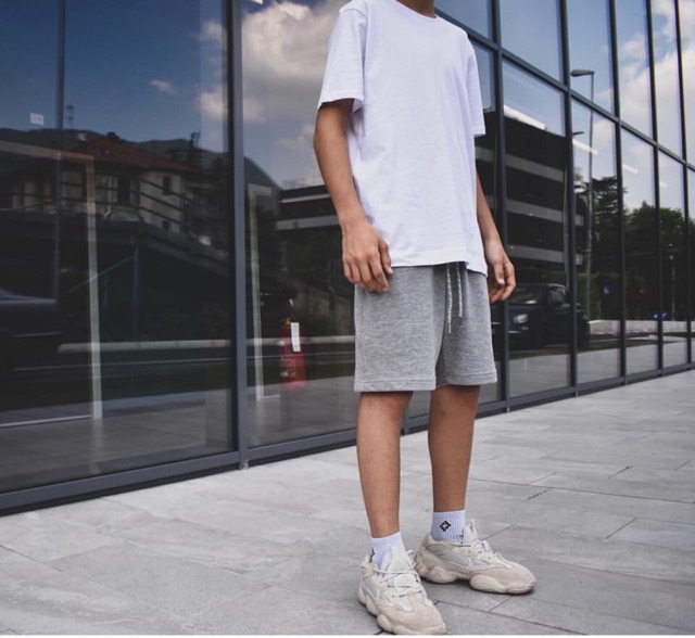 Quần short thun trơn Unisex chất nỉ dày dặn | BigBuy360 - bigbuy360.vn