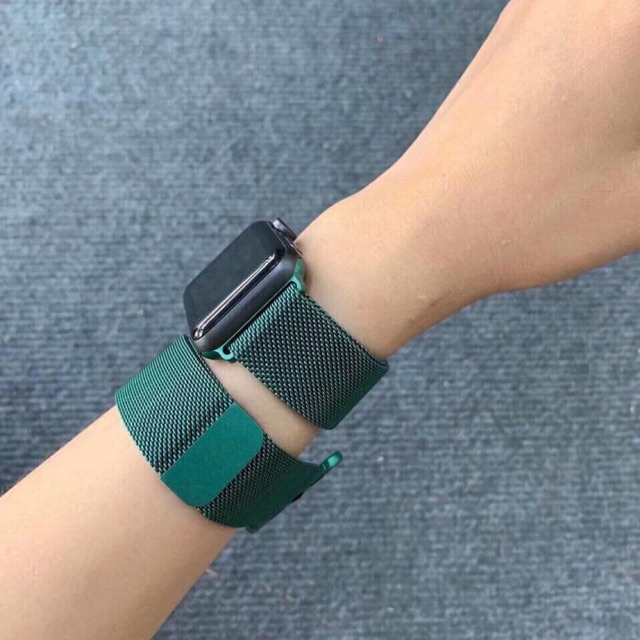 Dây đồng hồ milan ( xanh,gold,đen, hồng, bạc)