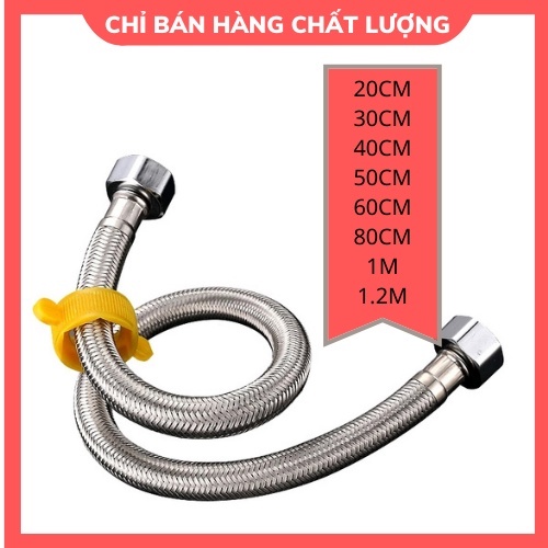 Dây cấp nước vòi lavabo, dây cấp nước bồn cầu, bình nóng lạnh loại rẻ