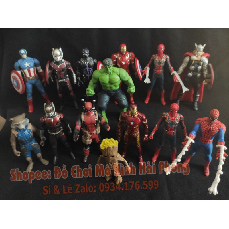 Set mô hình nhân vật Marvel chính hãng Tomica