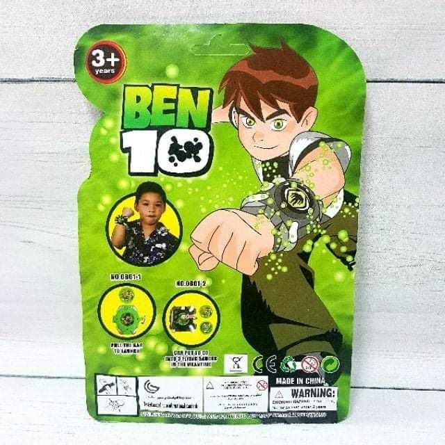 Đồ chơi đồng hồ ben ten bắn đĩa