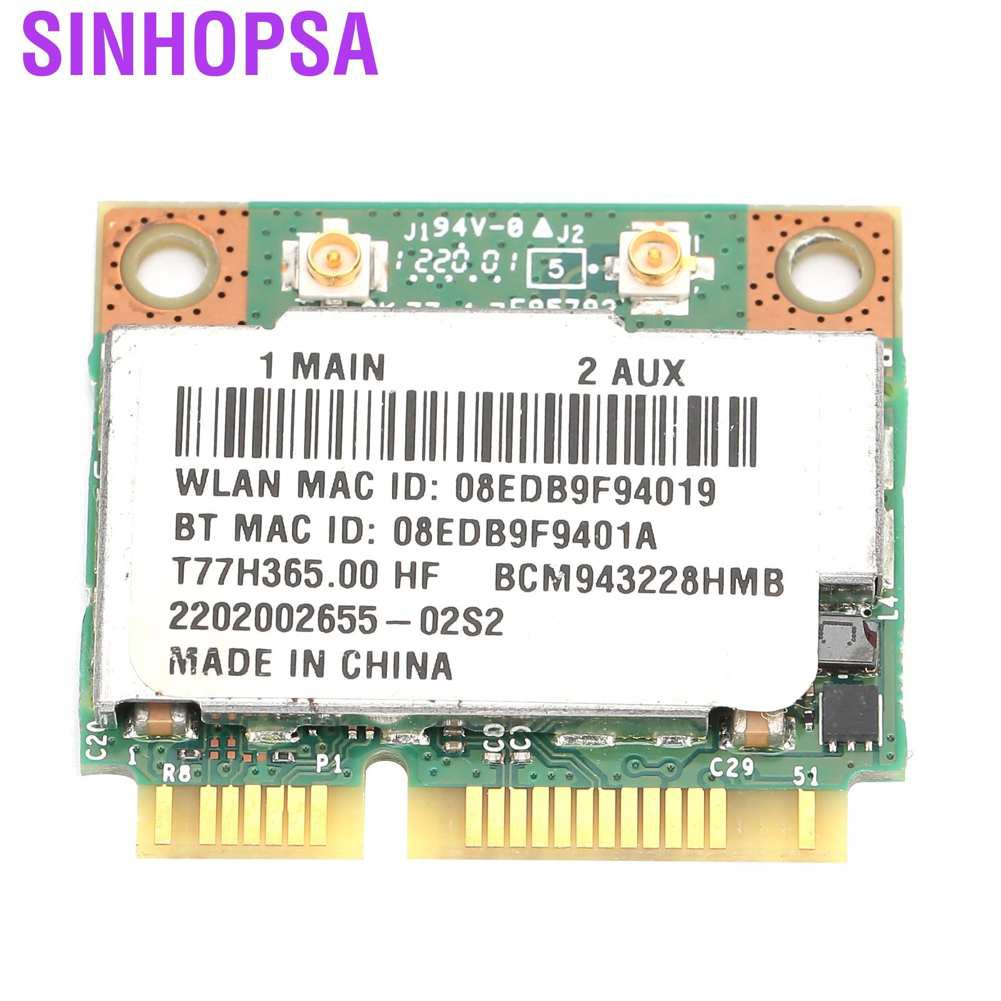 Thẻ Wifi Không Dây 2.4g / 5g Bt4.0 Cho Pc Win7 / Win8 / Win10 | BigBuy360 - bigbuy360.vn
