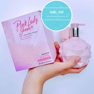 Sữa tắm xông trắng Pink Lady hương nước hoa 300ml