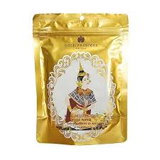 Miếng dán thải độc bàn chân 10 miếng Gold Princess Thái lan
