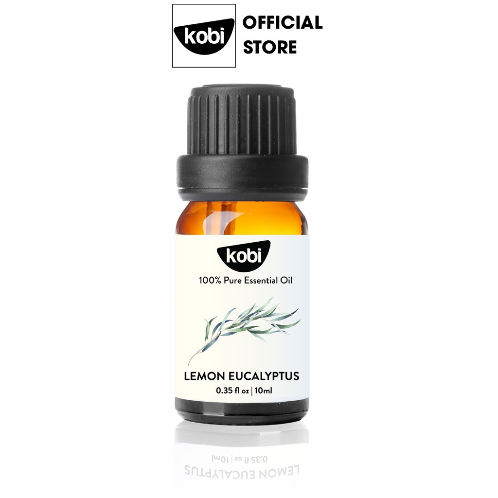 Tinh dầu Bạch đàn chanh Kobi Lemon eucalyptus essential oil giúp mang lại cảm giác tươi mới, kháng khuẩn hiệu quả -10ml