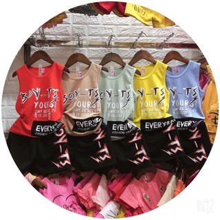 Bộ 3 lỗ cotton đũi trẻ em boy - ts