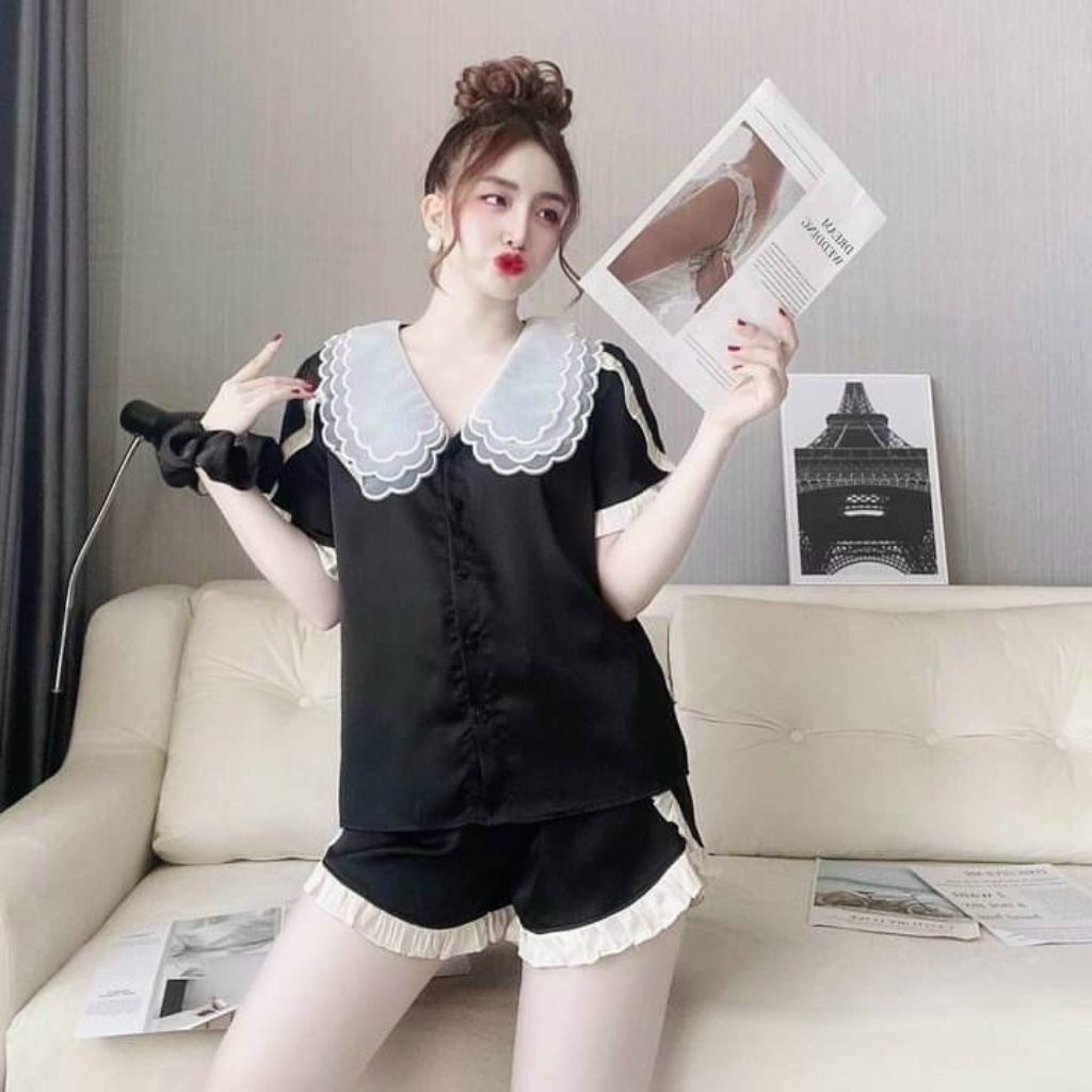 Đồ ngủ nữ❣️FREE SHIP❣️Đồ ngủ sexy LỤA SATIN cao cấp mềm mại xinh xắn < 62KG | BigBuy360 - bigbuy360.vn