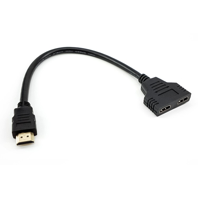 Đầu Chia ra Hai HDMI dài 30CM Phiên Bản 1.4 3D 1080P