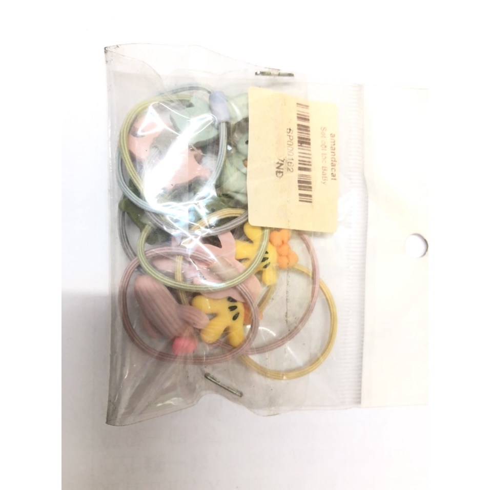 [Hàng mới về]  Set dây buộc tóc Hoạt hình đa dạng nhiều màu sắc mẫu mã