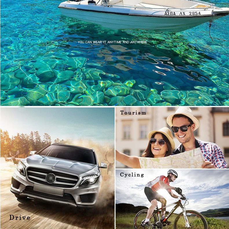 Kính Mát Phân Cực Nhiều Màu Sắc Phong Cách Retro Cho Nam | BigBuy360 - bigbuy360.vn