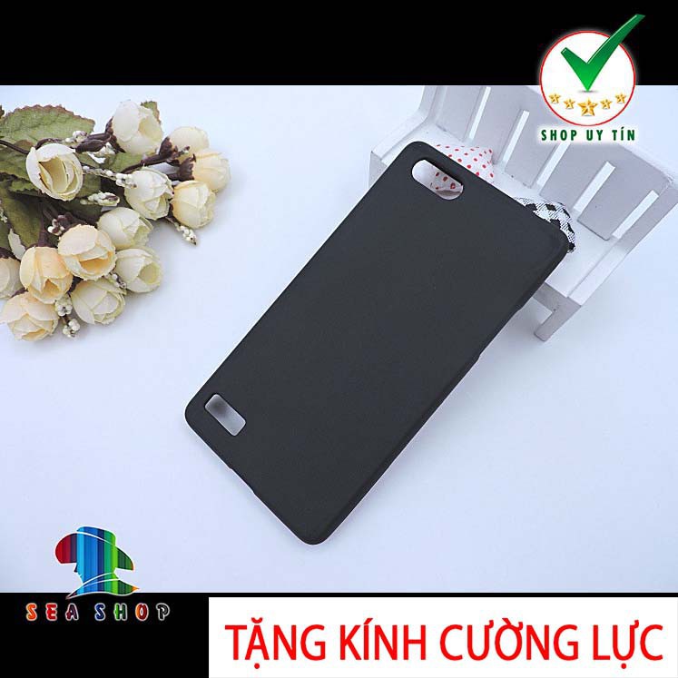 [TẶNG CƯỜNG LỰC]Ốp lưng Oppo Neo 7 - A33 silicon đen