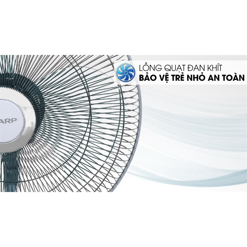 Quạt lửng Sharp PJ-L40RV-LG
