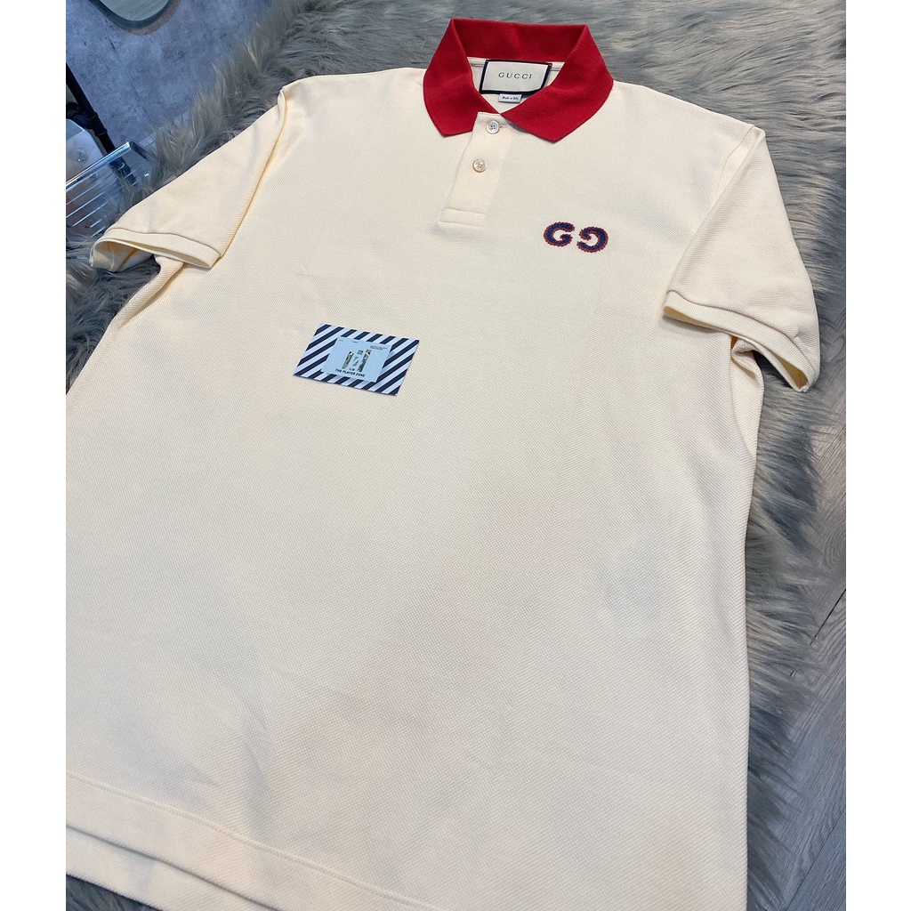 Củ Chi Polo - Áo Polo Củ Chi With Gờ Gờ Logo Red Collar Best Quality